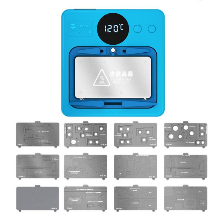 Kit di piattaforma di riscaldamento per riparazione intelligente della scheda madre del telefono cellulare Supporto IP7G-16PM/Android Universal, SUNSHINE SS-T12B 13 In 1, SUNSHINE SS-T12B 9 In 1 Kit di piattaforma di riscaldamento per riparazione intelligente della scheda madre del telefono cellulare Supporto IP7G-16PM/Android Universal, SUNSHINE SS-T12B 13 In 1, SUNSHINE SS-T12B 9 In 1